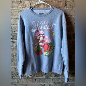 SOLD OUT 
Strawberry Shortcake Gray Sweater